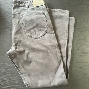 Bonobos Men's Light Gray Straight Jeans